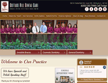 Tablet Screenshot of myelmhurstdentist.com